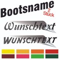 2x Bootsnamen Bootsname Boot Sportboot Bootsbeschriftung Bootsaufkleber