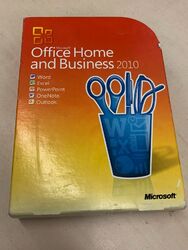 Microsoft Office Home and Business 2010 ORIGINAL mit Schlüssel