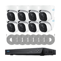 Reolink 4K CCTV Überwachungskamera Set 8X 8MP PoE IP Kamera und 16CH 4TB HDD NVR