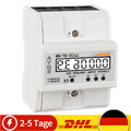LCD Drehstromzähler Stromzähler 3 Phasen 4 Draht 80A Geeicht Für Din Hutschiene