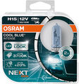 OSRAM H15 12V 15/55W PGJ23t-1 Cool Blue INTENSE NextGeneration 3700K +100% 2St