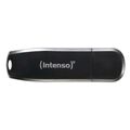 INTENSO USB 3.2 Stick, 64GB, Speed Line, schwarz, Speicherstick, 64 GB