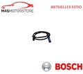 ABS SENSOR DREHZAHLFÜHLER VORNE BOSCH 0 986 594 662 A NEU OE QUALITÄT