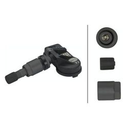 1x Radsensor, Reifendruck-Kontrollsystem HELLA 6PP 358 139-481 passend für VW