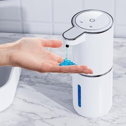 Automatisch Seifenspender 380ML mit Sensor Seifenbehälter Flüssigseifenspender