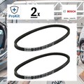 2x ORIGINAL® Bosch Keilriemen für VW PASSAT B3/B4 Variant PASSAT B3/B4 GOLF II
