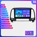 9" Android12 6+64G Autoradio CarPlay Für Hyundai Santa Fe II 2006-2012 GPS Navi