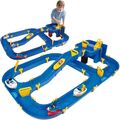 BIG - Waterplay Niagara - Wasserbahn blau, 130 x 90 x 22cm große Bahn, + 3 Boote