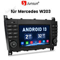 32GB Mercedes Benz C/CLK KLASSE W203 Android 13 Auto Radio Navi GPS DAB+ CarPlay