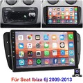 2+32GB Android 13 GPS Nav RDS Autoradio CarPlay WIFI SWC Für Seat Ibiza 6j 09-13