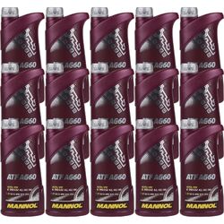 15x1 Liter Original MANNOL Automatikgetriebeöl ATF AG60 Getriebe Öll Gear Oil