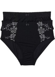 1er-Pack Formslips Gr. 40/42 Schwarz Weiß Damen Unterwäsche Form-Slip Panty Neu