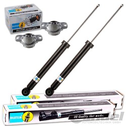 2x BILSTEIN B4 STOSSDÄMPFER + DOMLAGER HINTEN für AUDI A3 8V LEON 5F SUPERB 3VNUR für Kfz mit Mehrlenkerachse Hinten PR-Nr. = 0N4