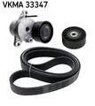 SKF Keilrippenriemensatz VKMA 33347 für CITROËN PEUGEOT