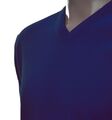 Herren Pullover aus Kaschmir und Merinowolle in spitzer Form 2XL XXL Blau 210