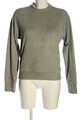 Rundhalspullover Damen Pullover Gr. DE 36 hellgrau Casual-Look