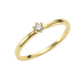 Orolino Ring Cocktailring 585 Gold gelb Diamant Brillant poliert glanz Damen NEU