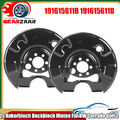 2x Ankerblech Deckblech Hinten Für VW Corrado Golf 2 3 Jetta Passat Variant Polo