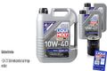 INSPEKTIONSKIT FILTER LIQUI MOLY ÖL 7L 10W-40 für Hyundai Galloper II JK-01 2.5