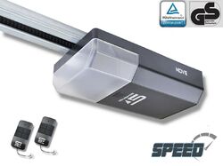 Schartec Garagentorantrieb Move 600 Speed mit Schiene 2 x Handsender Torantrieb200 mm/ Sekunden - Lüftungsfunktion Softlauf Zahnriemen