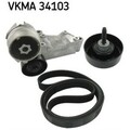 SKF Keilrippenriemensatz Keilrippenriem für Ford Focus Turnier DNW DAW DBW