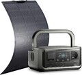 256Wh LiFePO4 Akku Solargenerator mit 100W Solarpanel, 300W Wechselstrom, PD100W