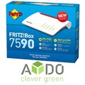 AVM FRITZBox 7590 MESH WLAN Supervectoring VDSL DSL Gigabit Modem *HÄNDLER*