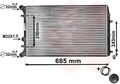 Van Wezel 76002010 Kühler, Motorkühlung für SEAT SKODA VW