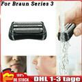 Für Braun-Series 3 Elektrorasierer Scherkopf -Rasierer Herren Series 3 Schwarz.