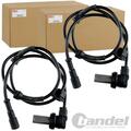2x SENSOR RADDREHZAHL RADDREHZAHLGEBER VORNE LI+RE für AUDI 100 A6 (4A5, C4)