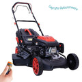 Rasenmäher Benzin Antrieb Stahlmann BR532 7PS (5,1kW), 223ccm, 53cm, 60L Korb