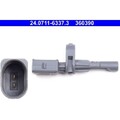 1x Sensor, Raddrehzahl ATE 24.0711-6337.3 passend für SEAT SKODA VAG