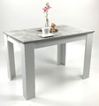 Esstisch Tisch Esszimmertisch Küchentisch Beton Optik Weiß 110x70cm NEU
