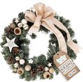 Weihnachtsdeko künstlicher Weihnachtsbaum Tisch Weihnachtskranz Tannenkranz Tür