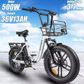 20 Zoll Ebike 36V 13AH Klappbares Elektrofahrrad 500W Moped E-Bike 25km/h E-MTB