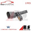 ABS SENSOR DREHZAHLFÜHLER PAAR HINTEN ABS 30145 2PCS P FÜR PORSCHE CAYENNE