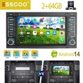 2+64G Android14 Autoradio Carplay GPS Nav+Kamera Für VW T5 Multivan Transporter