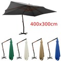 Ampelschirm Ampelschirm Gartenschirm Strandschirm Sonnenschirm Terrassen 4x3m