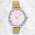 Oozoo Damen Armbanduhr Timepieces Analog Leder beige UOC8356A