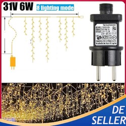 3* Premium LED Netzteil 6W 31V 8Programme Modi Timer Adapter Trafo Lichterkette