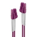 LINDY LWL-Duplexkabel LC/LC OM4 1m 50/125, Multimode 46340 (4002888463409)