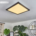 LED schwarz/weiß Decken Lampen Panel eckig Ess Wohn Schlaf Zimmer Deckenpanel