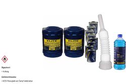 20L MANNOL Elite 5W-40 API SN/CF Motoröl inkl. Additiv Auslaufschlauch Reiniger