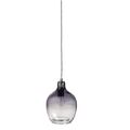 Bubble Glass Lampe Rauch hängen/recyceltes Glas dänisches Design
