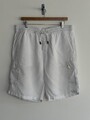 Vilebrequin Cargo Bermuda Shorts 100% Leinen hellweiß 2XL / 36” 38” 40”