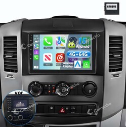 Für VW Crafter 2006-2016 Wireless Carplay Android 15 Autoradio GPS Navi WIFI 64G