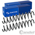 2x SACHS FAHRWERKSFEDER HINTERACHSE passend für VOLVO V40 KOMBI (645) 1.6 - 2.0