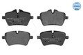 MEYLE Bremsbelagsatz Scheibenbremse 025 239 8418 für MINI R61 R60 CLUBMAN R50