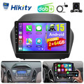 DAB+ Carplay 2+64GB Android 15 Autoradio GPS NAVI RDS Für Hyundai ix35 2009-2015
