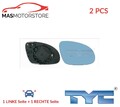AUßENSPIEGEL SPIEGELGLAS PAAR TYC 337-0304-1 2PCS P FÜR SKODA SUPERB I